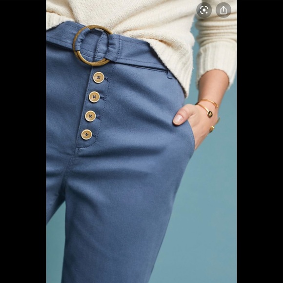 Anthropologie Cassidy Wide-Leg Pant - Picture 1 of 8